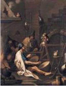 Scena Di Genere by Alessandro Magnasco