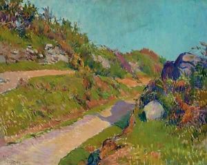 Paysage du Pouldu by Jean-Bertrand Pegot-Ogier