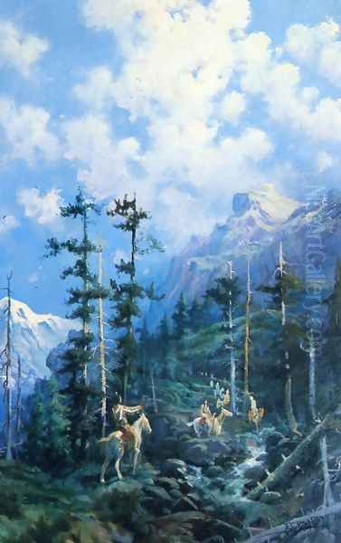 On Lolo Trail - view 1