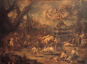 David Dancing Before The Ark Of The Covenant