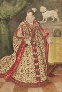 ortrait of a Moravian Woman ortrait of a Moravian Woman