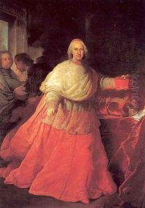 Portrait of Cardinal Carlos de Borja 1721