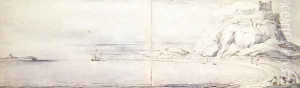 Bamborough Castle, 1701 2 - view 1