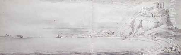 Bamborough Castle, 1701 - view 1