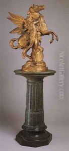 Perseus and Pegasus by Emile-Louis Picault