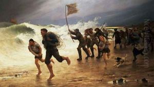 The Rescue by Maurice Poirson