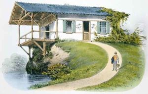 A Game-keepers house, illustration from Habitations Champetres published Paris, c.1895 by Victor Jean-Baptiste Petit