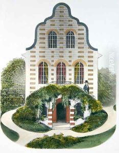 A Dutch house, illustration from Habitations Champetres published Paris, c.1895