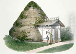 The Ice-house at Courbeton, illustration from Habitations Champetres published Paris, c.1895 by Victor Jean-Baptiste Petit