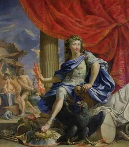 Louis XIV 1638-1715 as Jupiter Conquering the Fronde, 1648-67