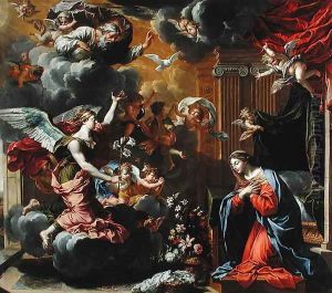 The Annunciation, 1651-52 by Charles Poerson