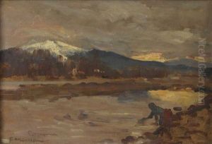La Tet Aux Environs De Perpignan Et Le Canigou. by Fernand Maillaud