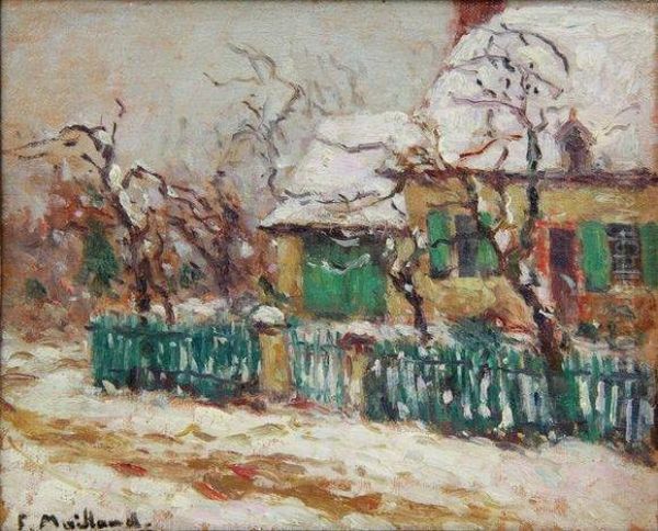 La Vallee Noire, 
Lamaison Des Epinges Sous La Neige - view 1