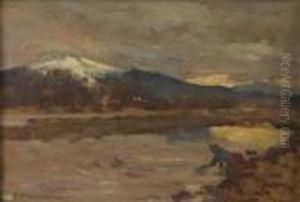 La Tet Aux Environs De Perpignan Et Le Canigou