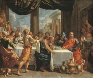 The Marriage at Cana by Charles Poerson
