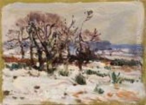Etude Pour Un Payasge De Neige by Fernand Maillaud