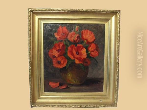 Vase De Coquelicots - view 1