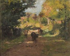 Troupeau Sur Le Chemin