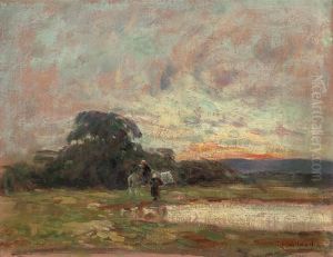 Retours Des Champs by Fernand Maillaud