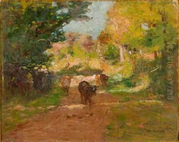 Troupeau Descendant Le Chemin - view 1