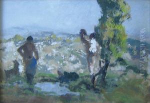 Les Baigneuses by Fernand Maillaud