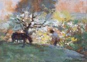 Les Pommiers Fleuris by Fernand Maillaud
