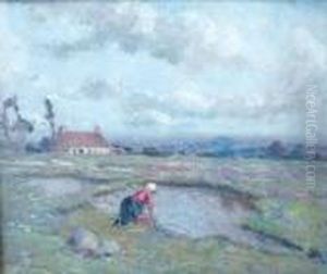 La Lavandiere by Fernand Maillaud