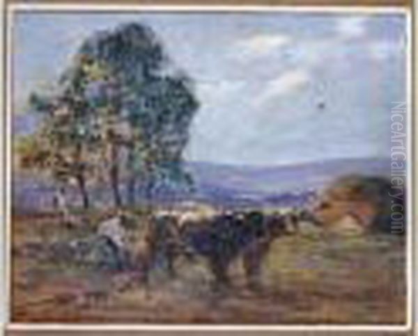  Les Boeufs Et La Herse  - view 1