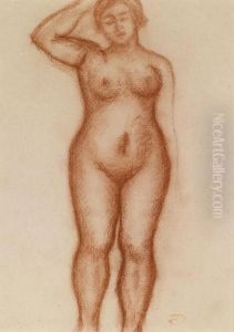 Femme Nue Debout De Face by Aristide Maillol