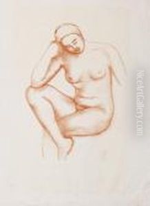 Nu Assise by Aristide Maillol