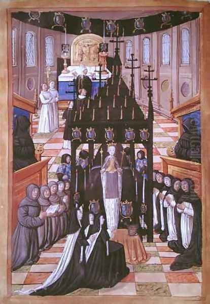 Passing out of Anne of Brittany 1477-1514 at the Church of Saint-Saveur de Blois, 1515 - view 1