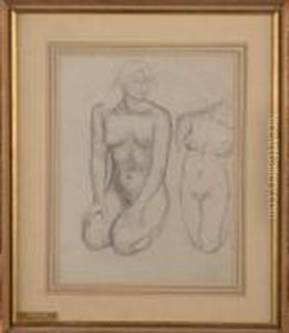 Deux Femme Nus by Aristide Maillol