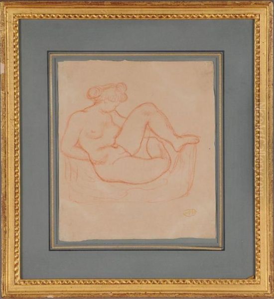 Nude On A Sofa - view 1