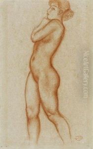 Nue Debout De Profil by Aristide Maillol