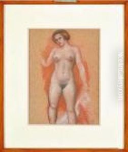 femme Nue Debout Vue De Face