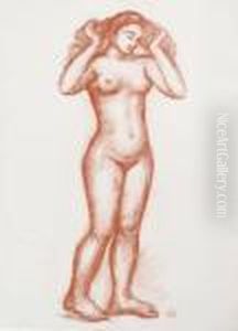 Femme Nue En Pied by Aristide Maillol