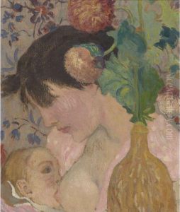 Mere Et Enfant by Aristide Maillol