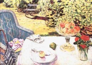 Still-life with Peaches 1908 by Izsak Perlmutter