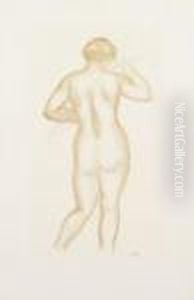 Femme Nue De Dos by Aristide Maillol
