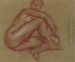 Nu Assis by Aristide Maillol