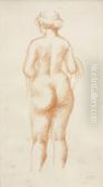 Femme Nue Au Dos - view 1