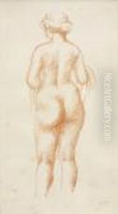 Femme Nue Au Dos by Aristide Maillol