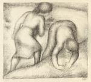 Les Glaneuses by Aristide Maillol