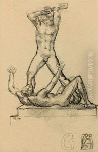Combat D'hommes by Aristide Maillol