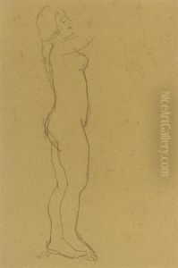 Jeune Fille Nue De Profil