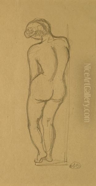 Femme Vue De Dos - view 1