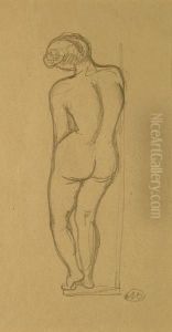 Femme Vue De Dos by Aristide Maillol