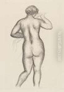Femme Nue De Dos by Aristide Maillol