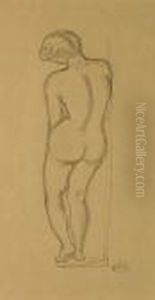 Femme Vue De Dos, C. 1905 by Aristide Maillol