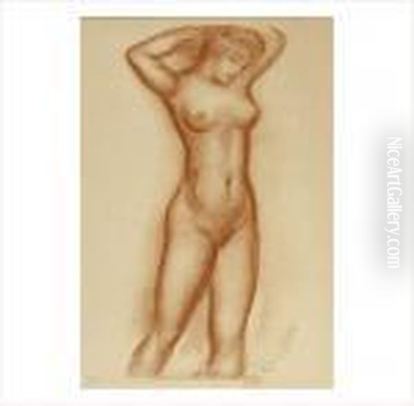 Nu De Femme, Vue De Face - view 1